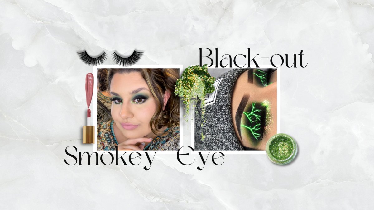 Green Black-out Smokey Eye - CJP Beauty