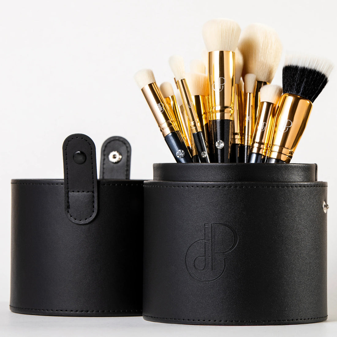 Two Piece Travel Brush Case