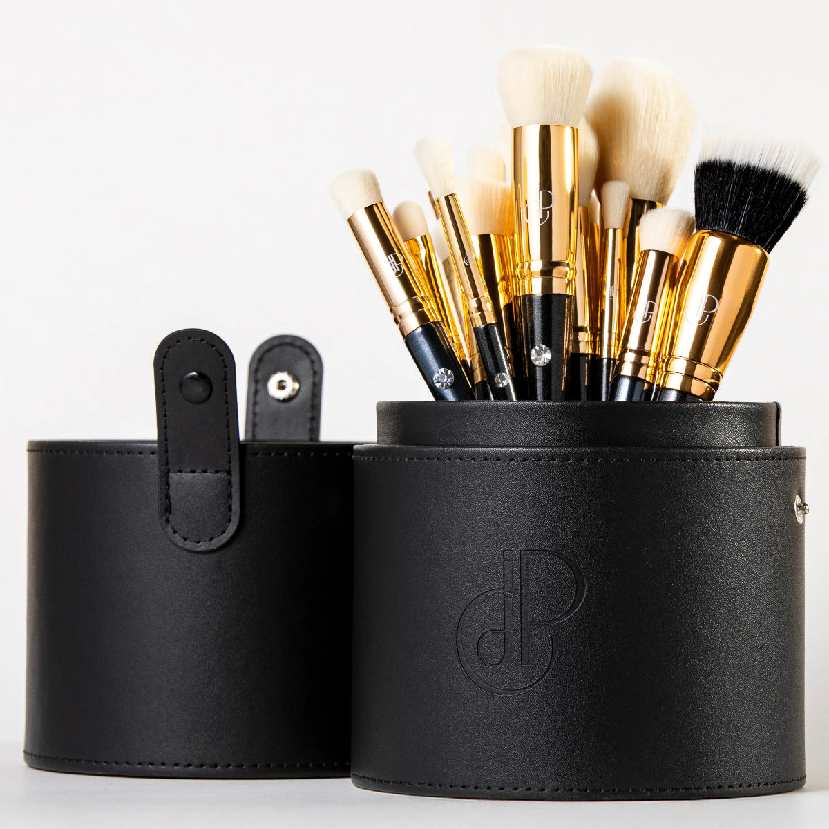 Two Piece Travel Brush Case