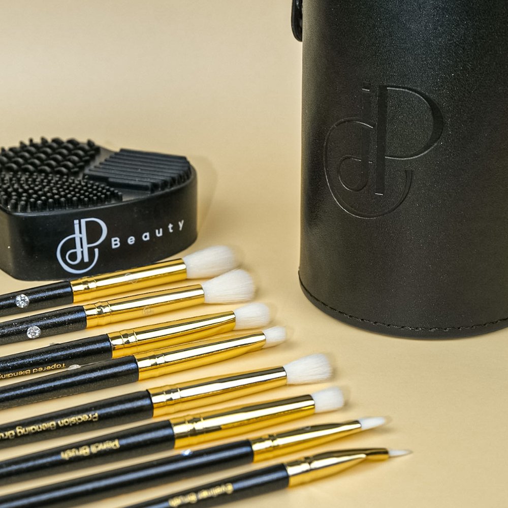 Diamond Eyes 10pc Brush Set - CJP Beauty